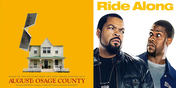 August: Osage County and Ride Along Reviews